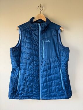 LLBean Women’s PrimaLoft Packaway Vest - Large Regular